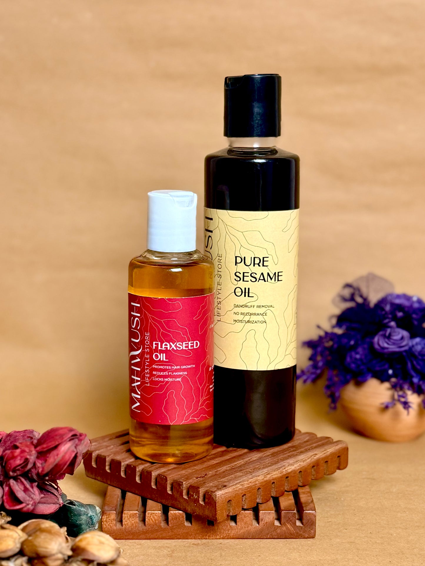 Shine Boost (Flaxseed Oil + Sesame Oil)