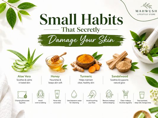 Small Habits That Secretly Damage Your Skin