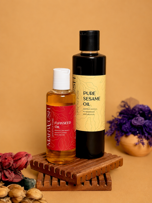Shine Boost (Flaxseed Oil + Sesame Oil)