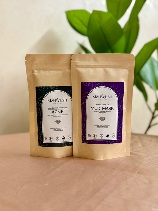 Acne & Mud Mask Duo
