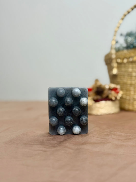 Massaging Body Soap - Charcoal